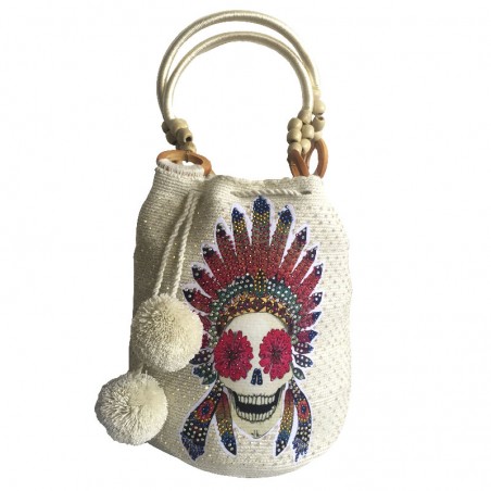 Bolso Wayuu Decorado