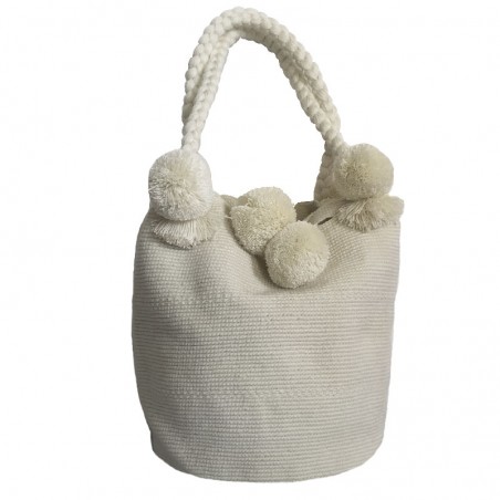 Bolso Wayuu Unicolor
