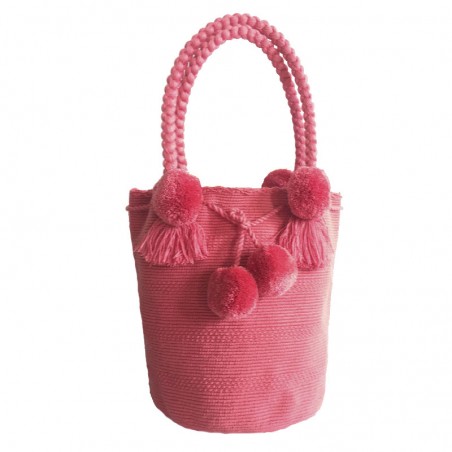 Bolso Wayuu Unicolor