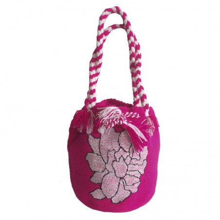 Bolso Wayuu Unicolor