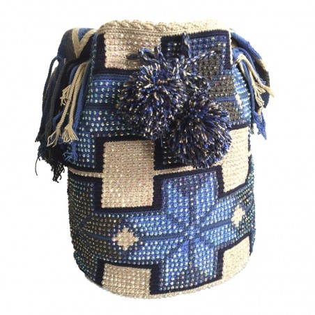 Mochila Wayuu Decorada